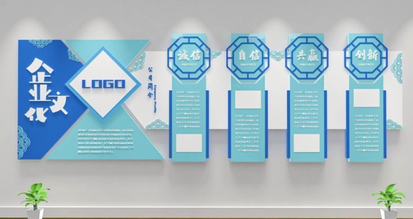 企業(yè)文化墻立體照片墻公司員工風(fēng)采形象墻(圖1)